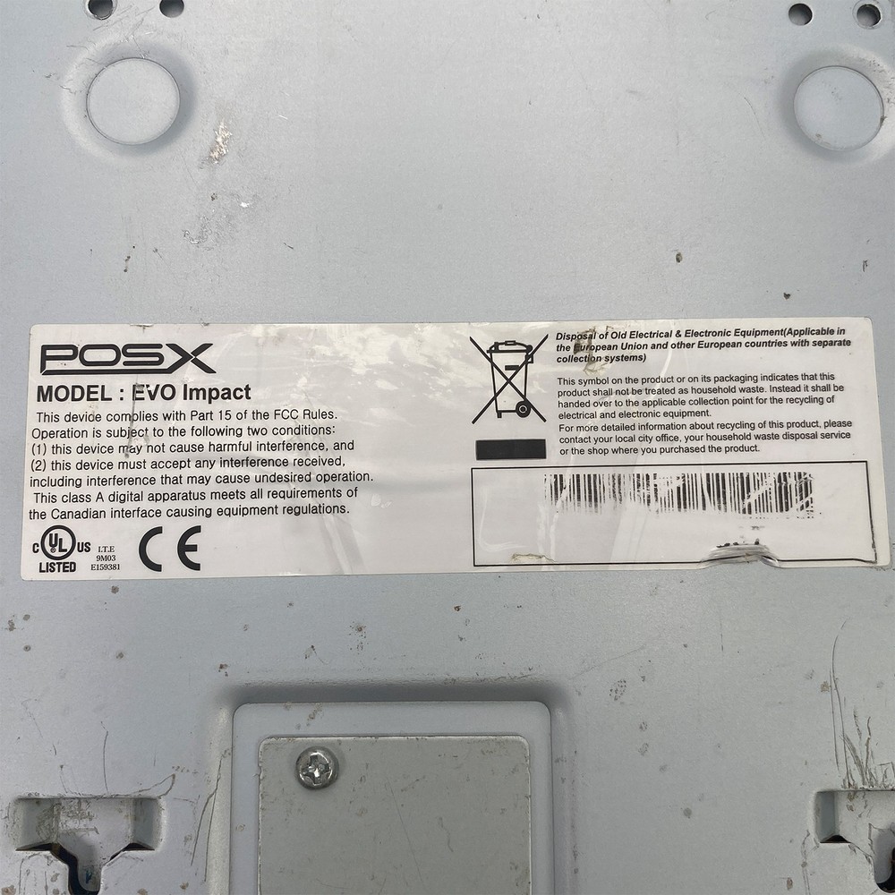 TESTED POS-X EVO Impact POS Receipt Printer Autocutter Ethernet