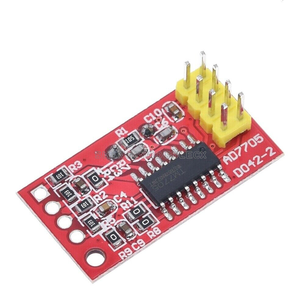 NEW 16-bit AD7705 Dual ADC Data Acquisition Module SPI Precise TM7705