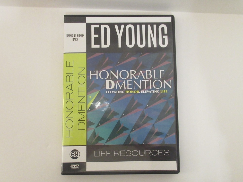Ed Young - Honorable Dmention -Bringing Honor Back - (DVD)