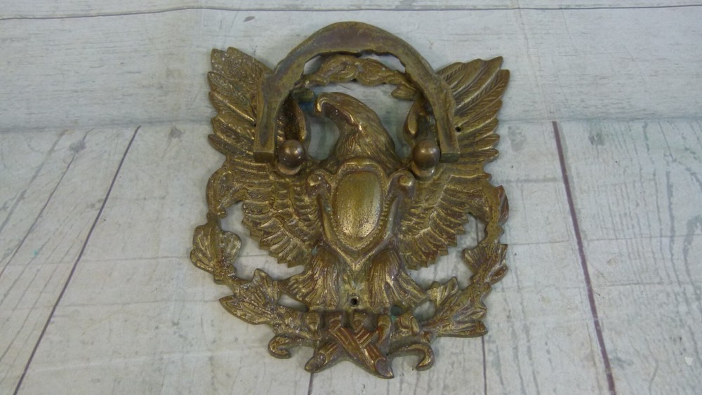 Vintage Spread Wing Eagle ? Solid Brass ? Door Knocker