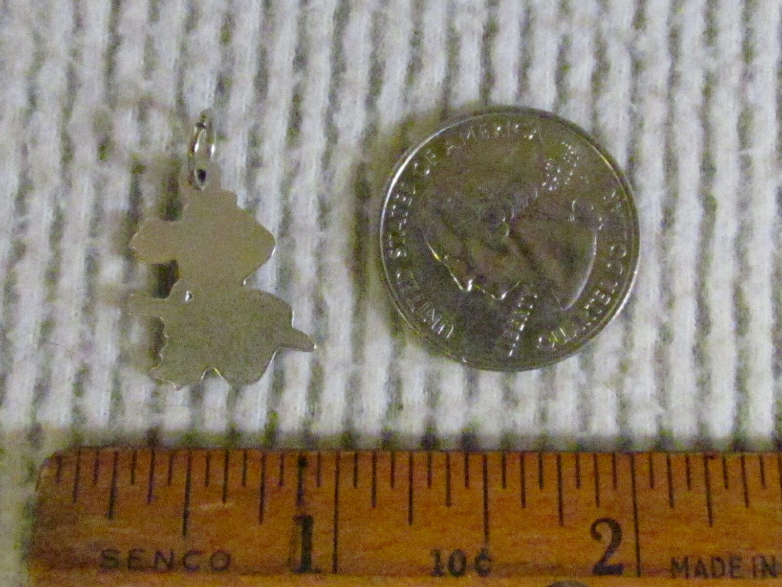 Sacred Immaculate Heart of Jesus Mary double Medal charm pendant Silver Tone