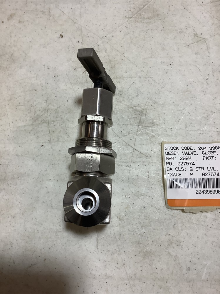 Hoke Globe Valve 1/2” 2811N8Y