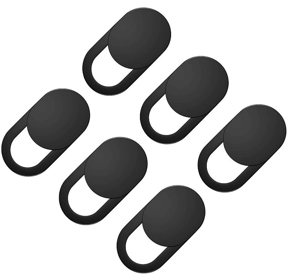 6pc Webcam Cover Sticker Slide Camera Privacy Security Protect For Phone Laptop