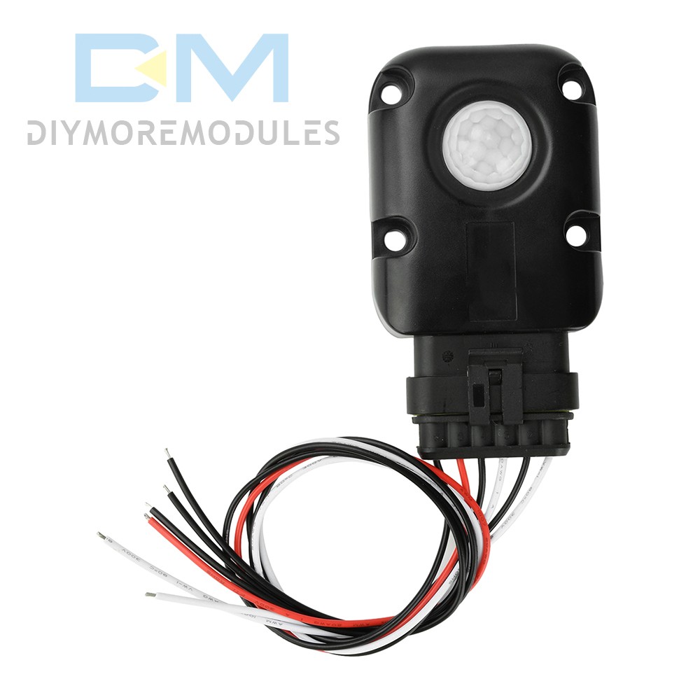 DC6-24V Infrared PIR Motion Sensor Detector LED Outdoor Waterproof Sensor Switch