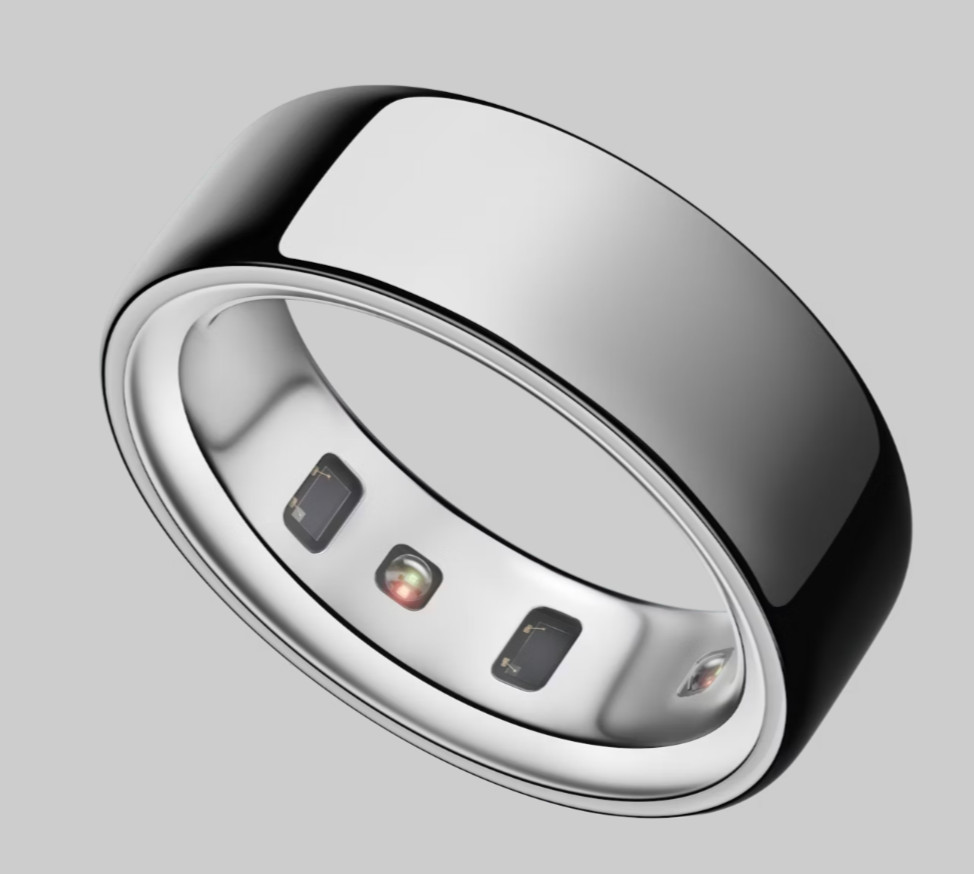 Oura Ring Gen 4 Silver Size 8 NEW WITH BOX Smart Ring, Wellness Tracker