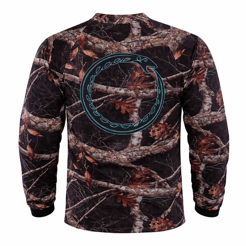 Devoted Shadow Timber Long Sleeve Jersey Sz XL