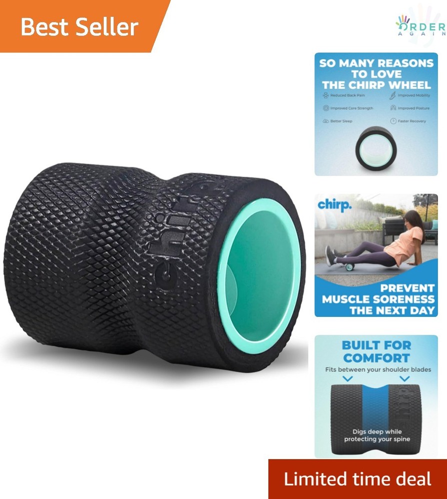 Wheel Foam Roller for Back Neck Relief Lumbar Spinal Decompression Therapy