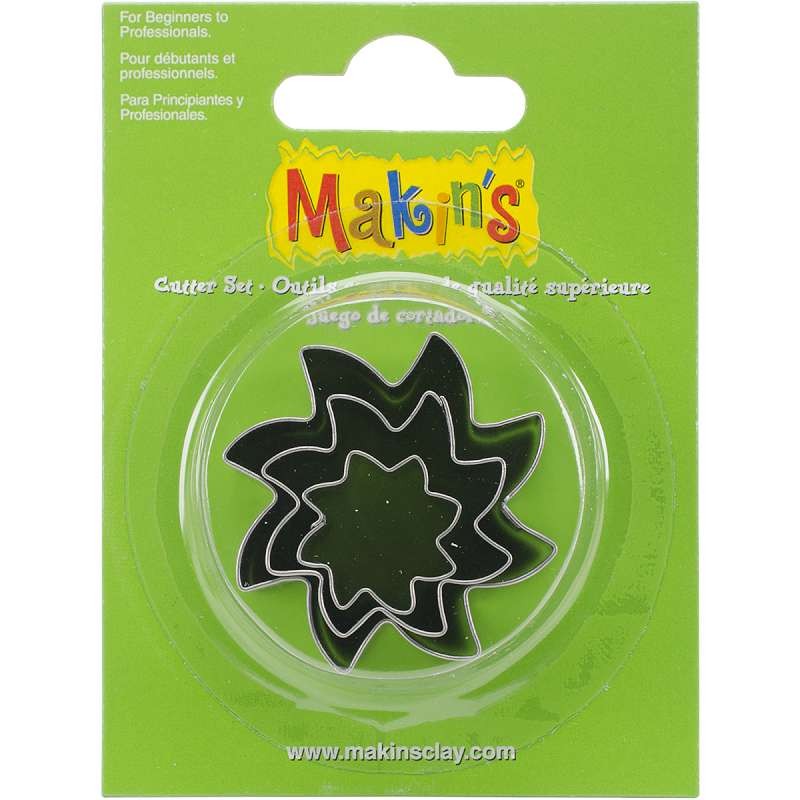 Makin's Clay Cutters 3/Pkg Sun
