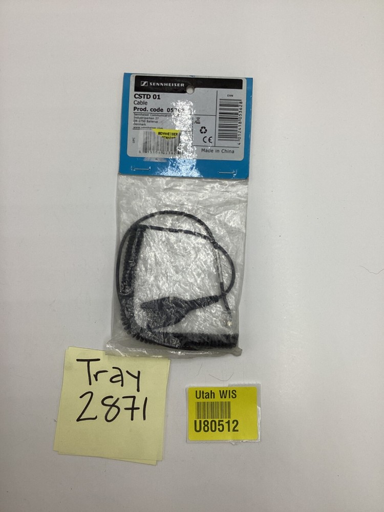 Sennheiser 05362 CSTD 01 Cable Black