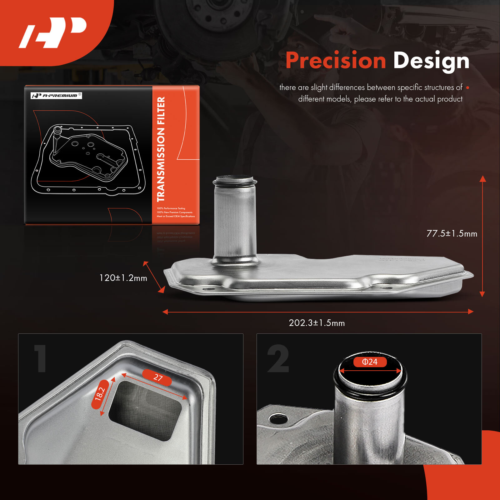 Automatic Transmission Filter Kit for Nissan Sentra 13-19 L4 1.8L Versa 17-18