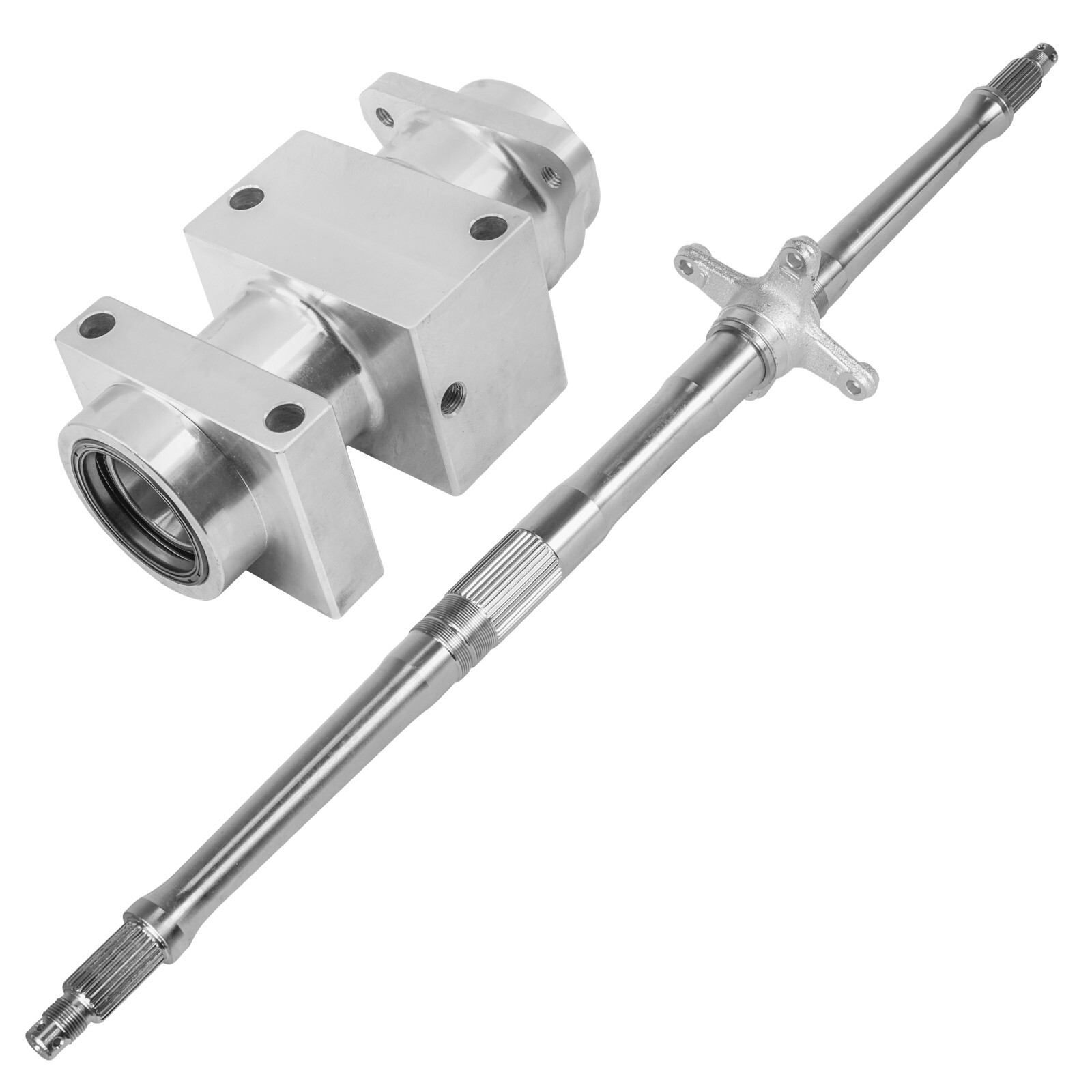 Rear Axle Shaft And Bearing Carrier Hub for Kawasaki KFX400 KSF400A 2004-2006