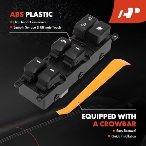 - Front Left Driver Side - Master Power Window Switch - Compatible with Kia