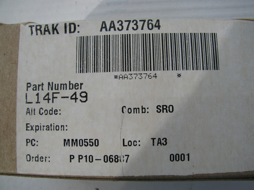 NEW Vintage aerospace Part: SEALED LF14-49 Aviation Learjet Float Switch