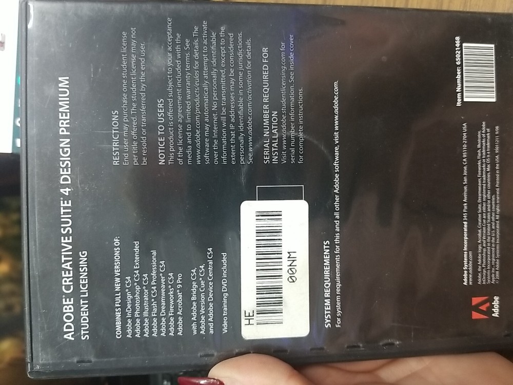 adobe creative suite 4 design premium