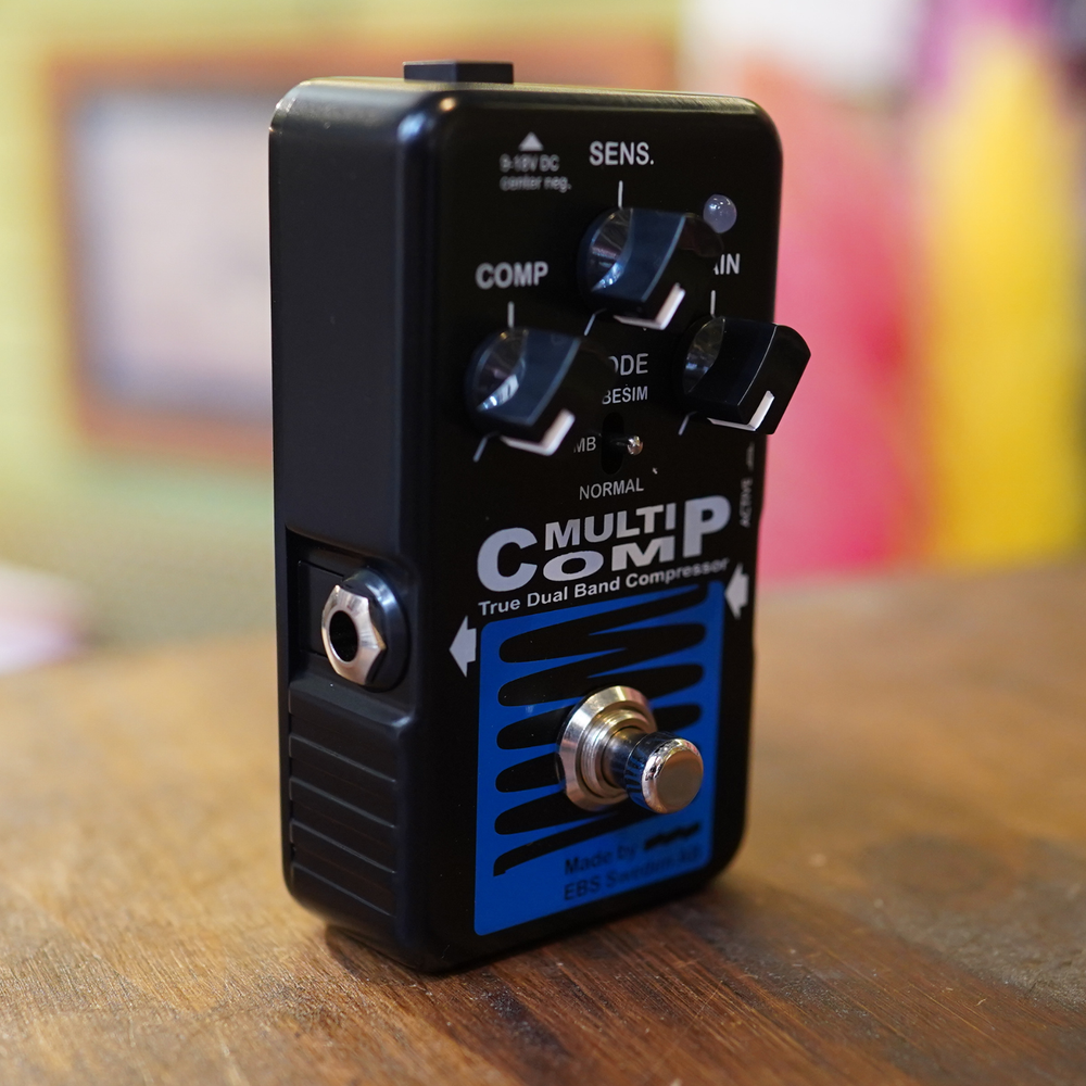 EBS MultiComp BlueLabel base effects compressor Brand New Ship from Japan