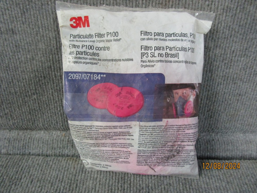 3M P100 Particulate Filter P100 New 2097/07184