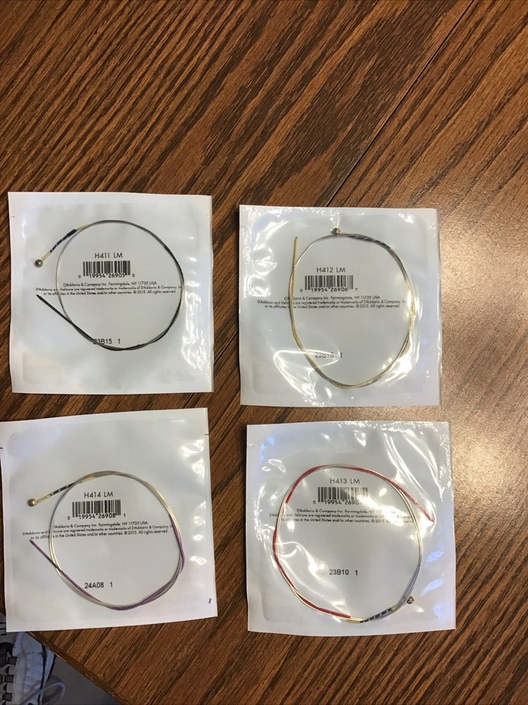 New D'Addario Helicore Viola String Set, Long Scale, Medium Tension
