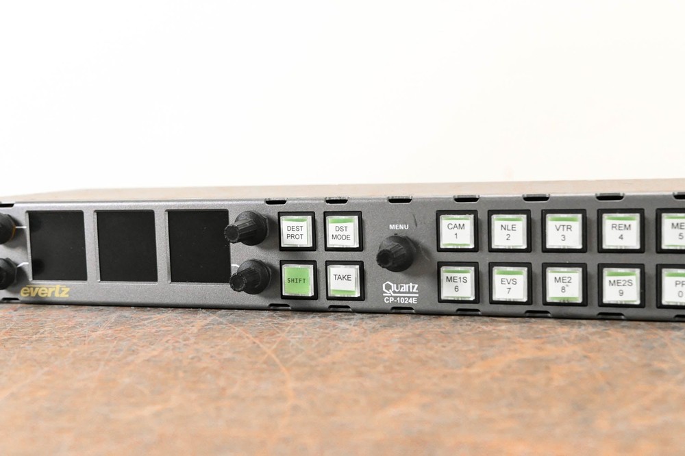 Evertz CP-1024E 24-Button XY Control Panel CG000Y8