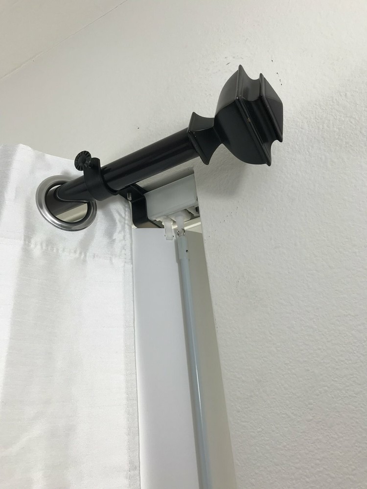NoNo Bracket - No Drill Inside Mounted Curtain Bracket Attachment for Blinds