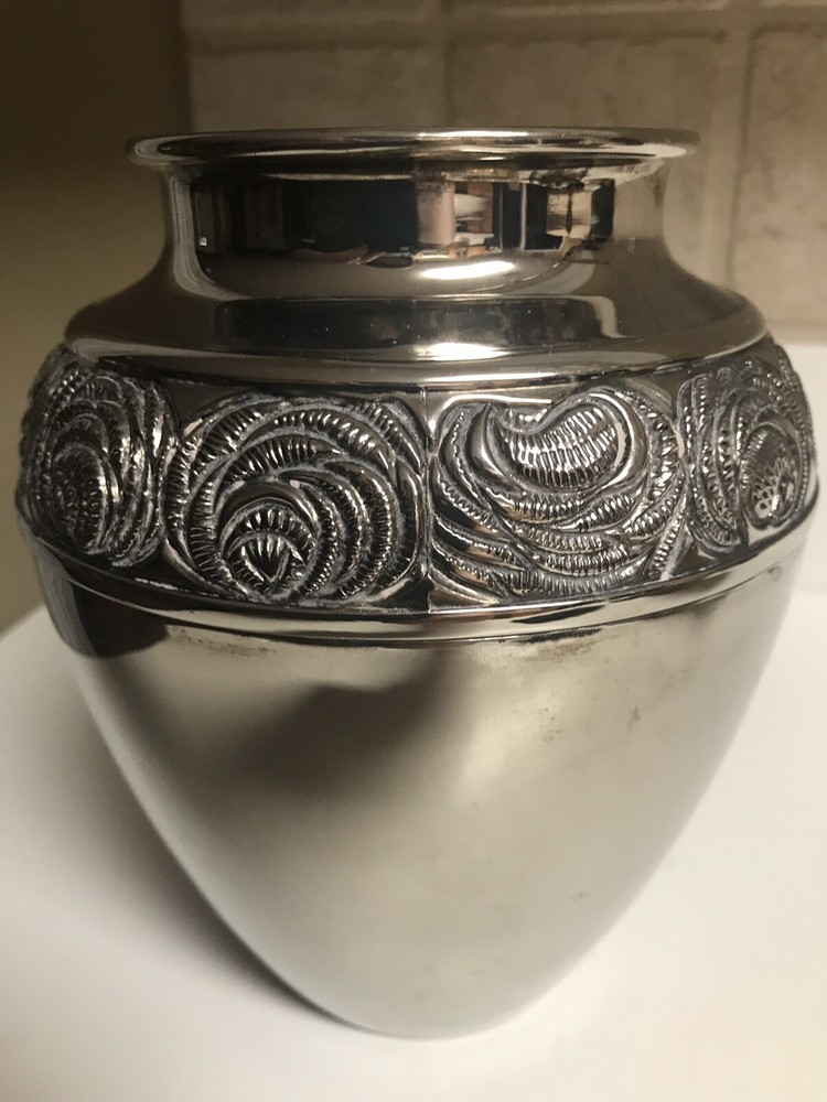 International Silver Co 7" Floral Vase