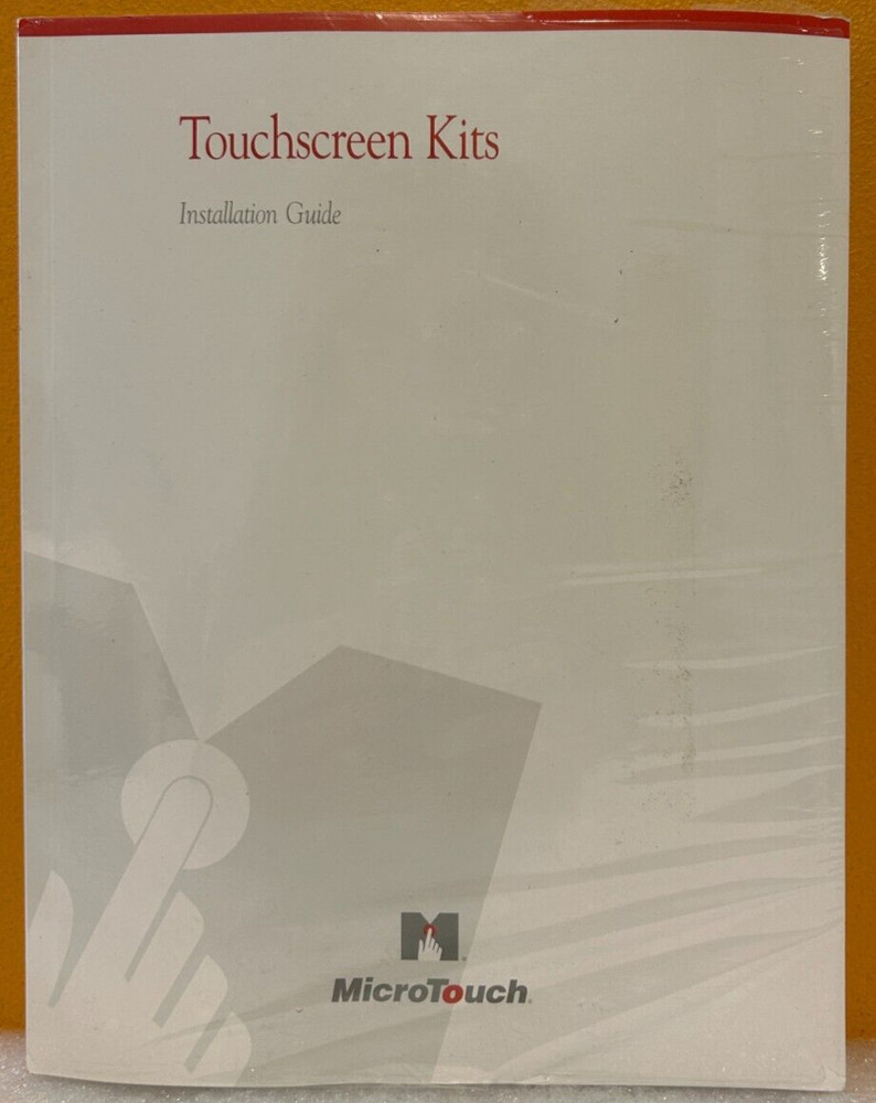 MicroTouch 19-611 Touchscreen Kits Version 2.0 Installation Guide Manual.