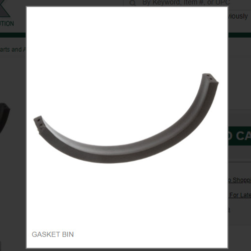 GASKET BIN #6081037-01