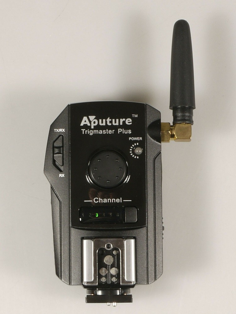 PRL) APUTURE TRIGMASTER PLUS TRANSCEIVER TX/RX NIKON CAMERA FLASH WIRELESS 2.4G