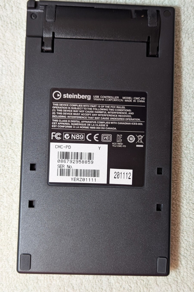 Steinberg CMC-PD Pad Controller for Cubase & Nuendo - Open Box