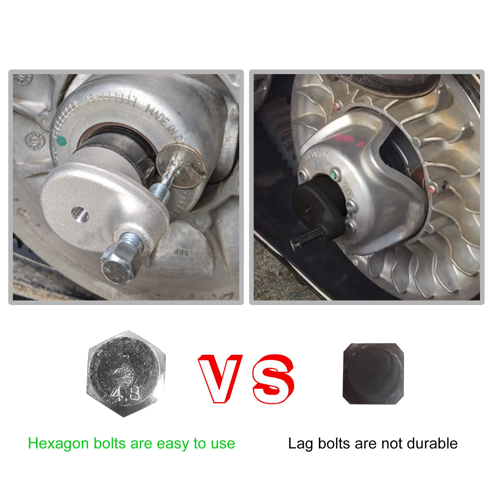 Belt Removing Tool For Can-Am Defender HD10 Pro MAVERICK 2006-21 M36X2.0 Thread