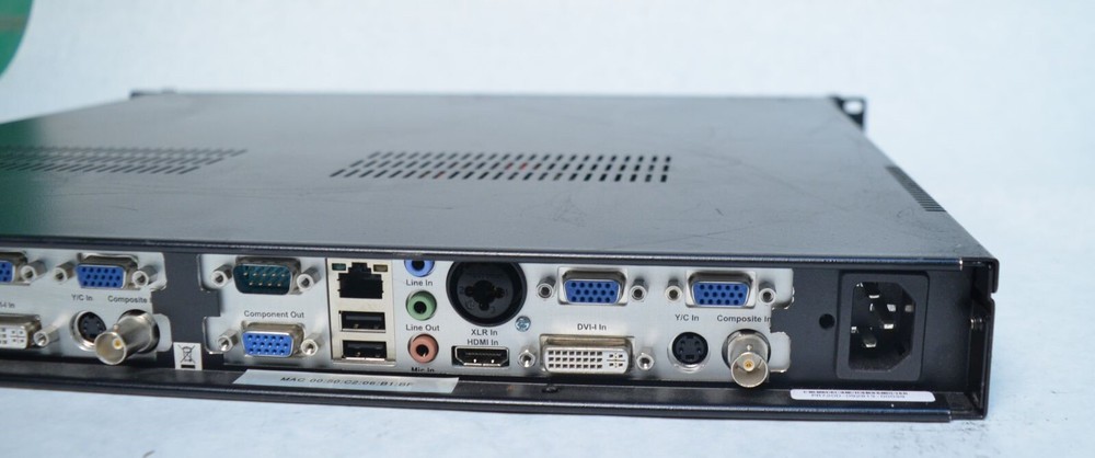 NCast PR-720-D 720p Rackmount Presentation Recorder