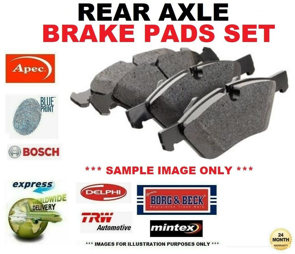 Rear Axle BRAKE PADS SET for LEXUS RX 300 2003-2008