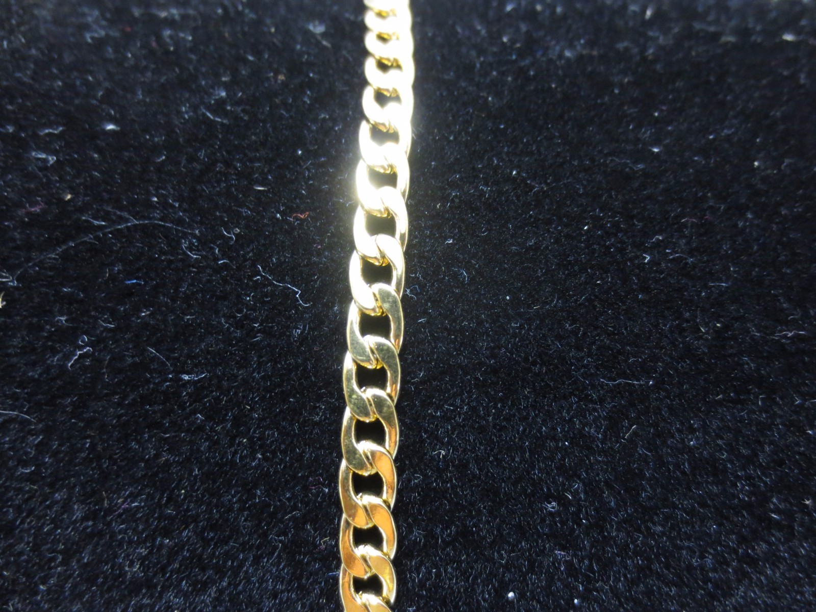 3/5/7mm GOLD PLATED STAINLESS STEEL CURB CUBAN CHAIN NECKLACE 18"-60"-GOLD