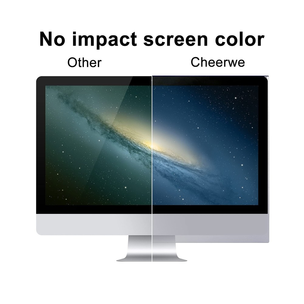 24 Inch Diagonal Blue Light Screen Protector, Blocks Harmful Blue Light and A...