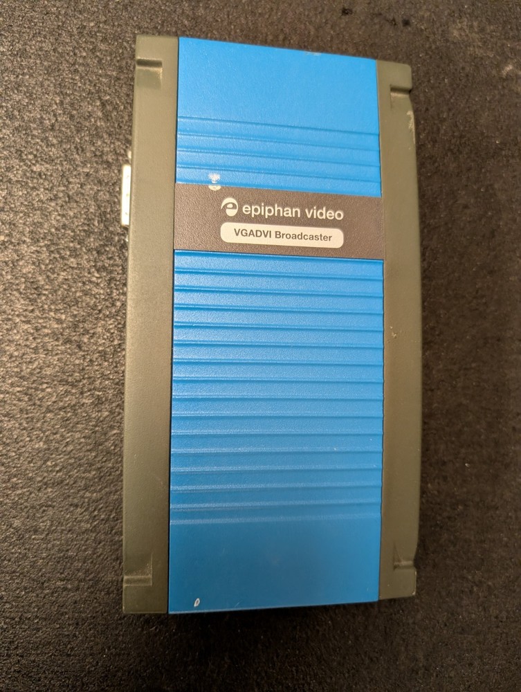 Epiphan | VGADVI Broadcaster | VGA, DVI, HDMI Video Encoder + 3 SVideo Cables