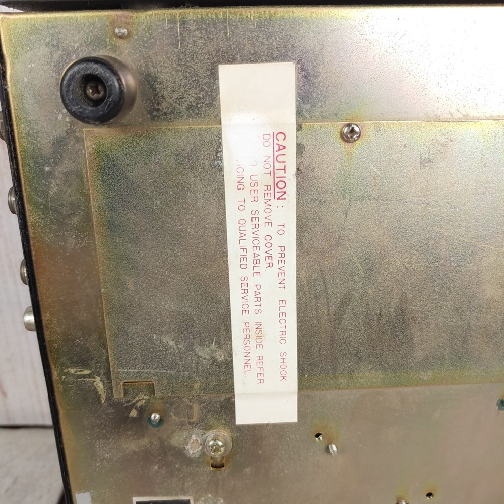 Calrad Solid State Amp Model 95-873 - Public Address Amplifier - TESTED WORKING