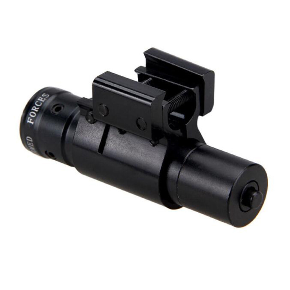 2PCS 802 Red Light Manual Self-Locking Infrared Laser Sight Mini Red Dot Sight