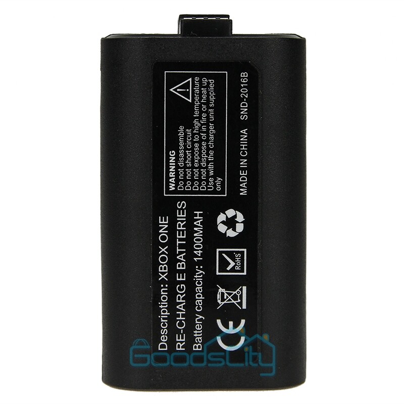2024 New Microsoft Battery For Xbox One Wireless Controller 1400mAh Rechargeable