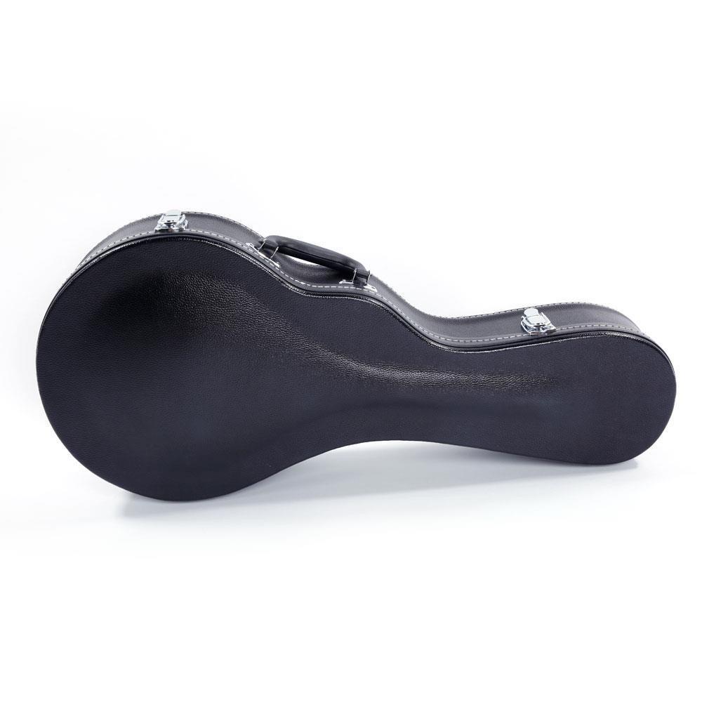 Glarry PVC Microgroove Pattern Hardshell Mandolin Case for F Style Mandolins