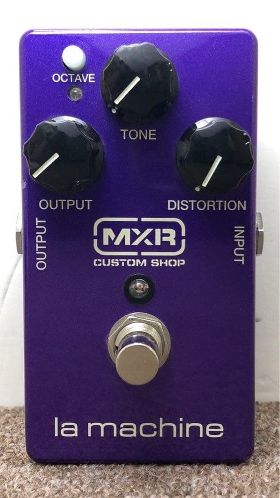 MXR LA Machine Octave Fuzz Tested with AC Adapter