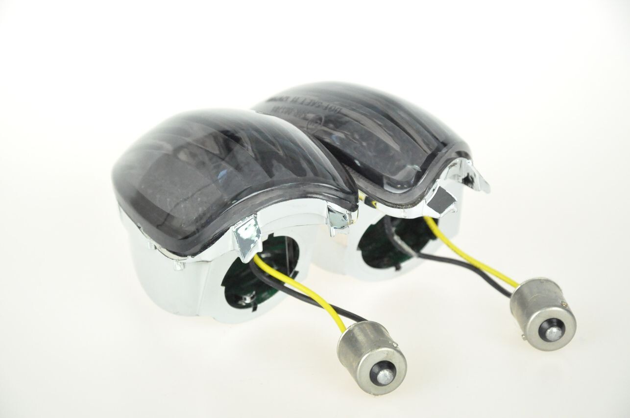 LED Frount and Rear Turn Signal Fit 11-23 GSXR 600/750 09-16 GSXR 1000 Smoked