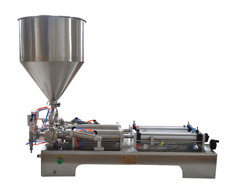 110V 50-500ml Paste & Liquid Filling Machine with Dual-nozzle Fully Automatic