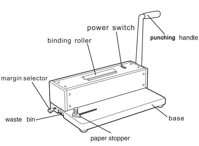 110V Desk Calendar Notebook Maker Plastic Spiral Coil Binding Machine