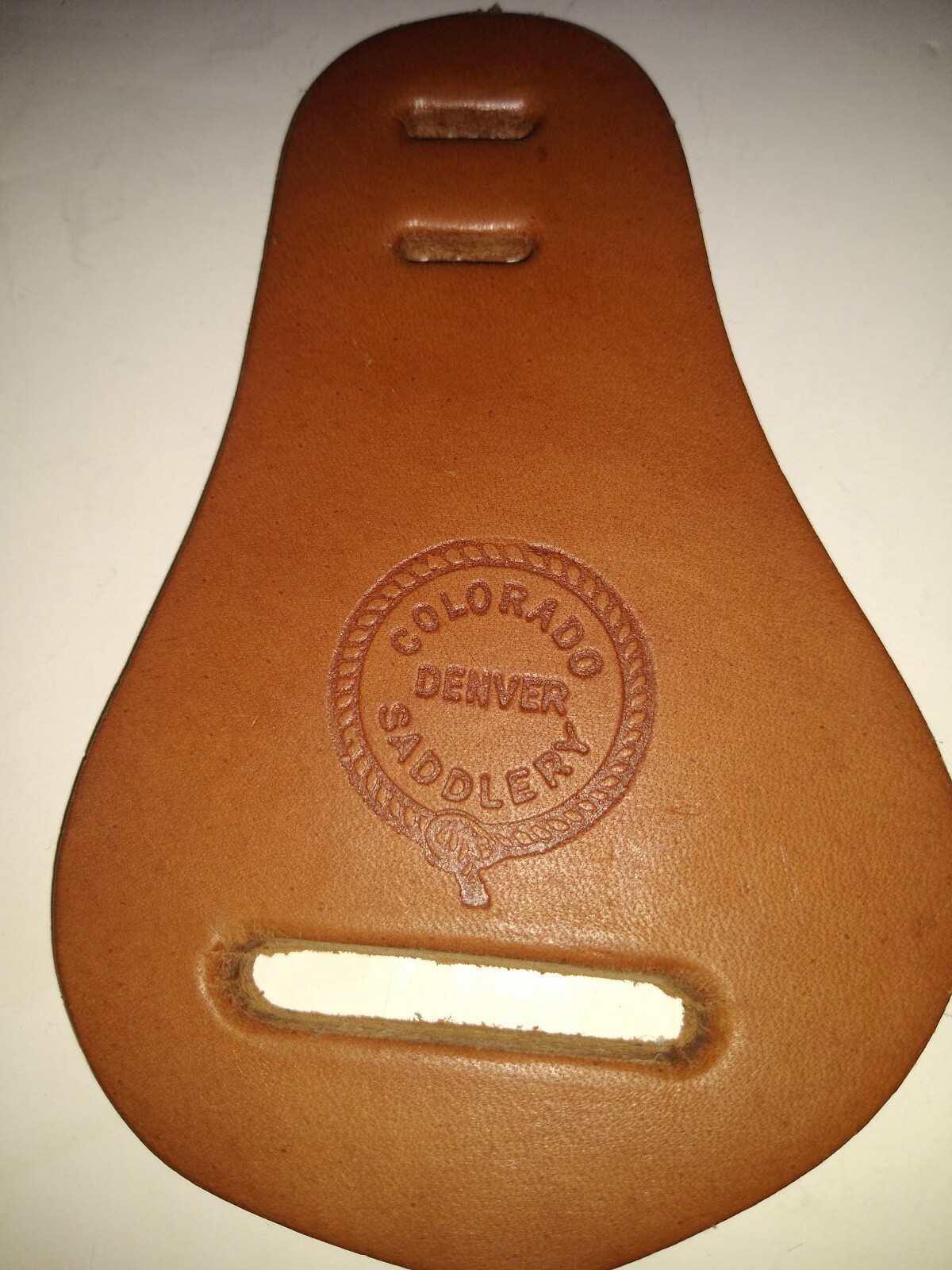 Colorado Saddlery Denver Latigo keeper med brown New