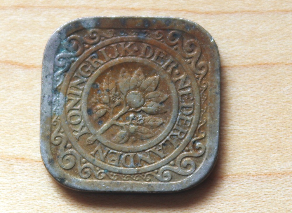 1913 Netherlands 5 Cents