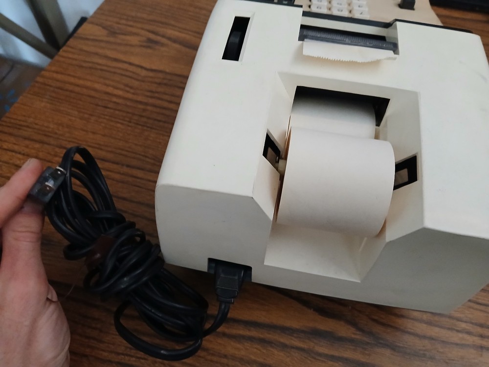 Vintage Hallmark 10 Key Electric Adding Machine Model AM-892 AS-IS