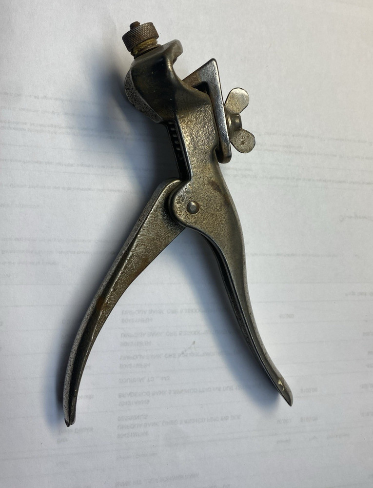 Vintage Adjustable Saw Set Sharpner