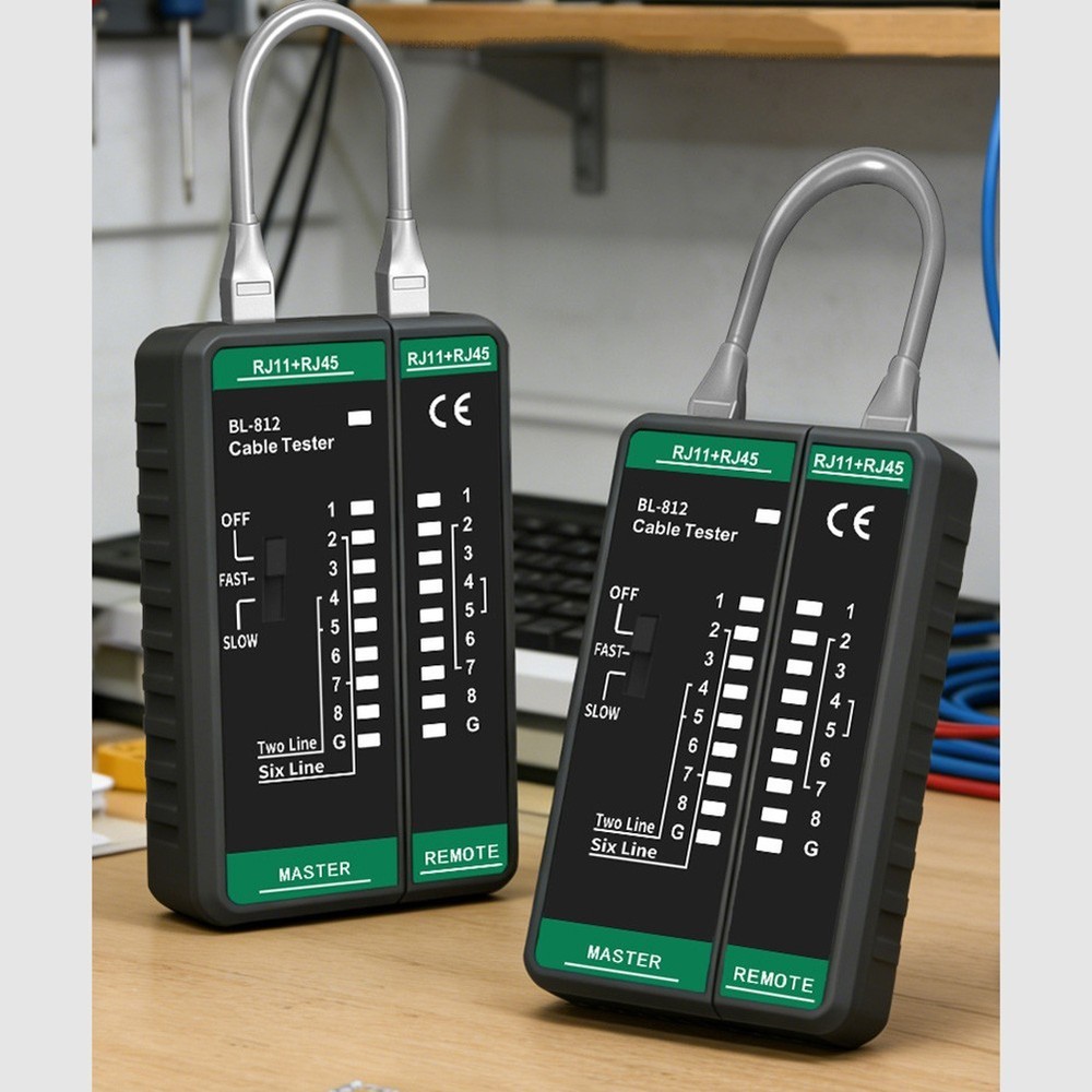 BL-812 Cable Tester for Network Signal Tracing Shielded Unshielded 8 Core