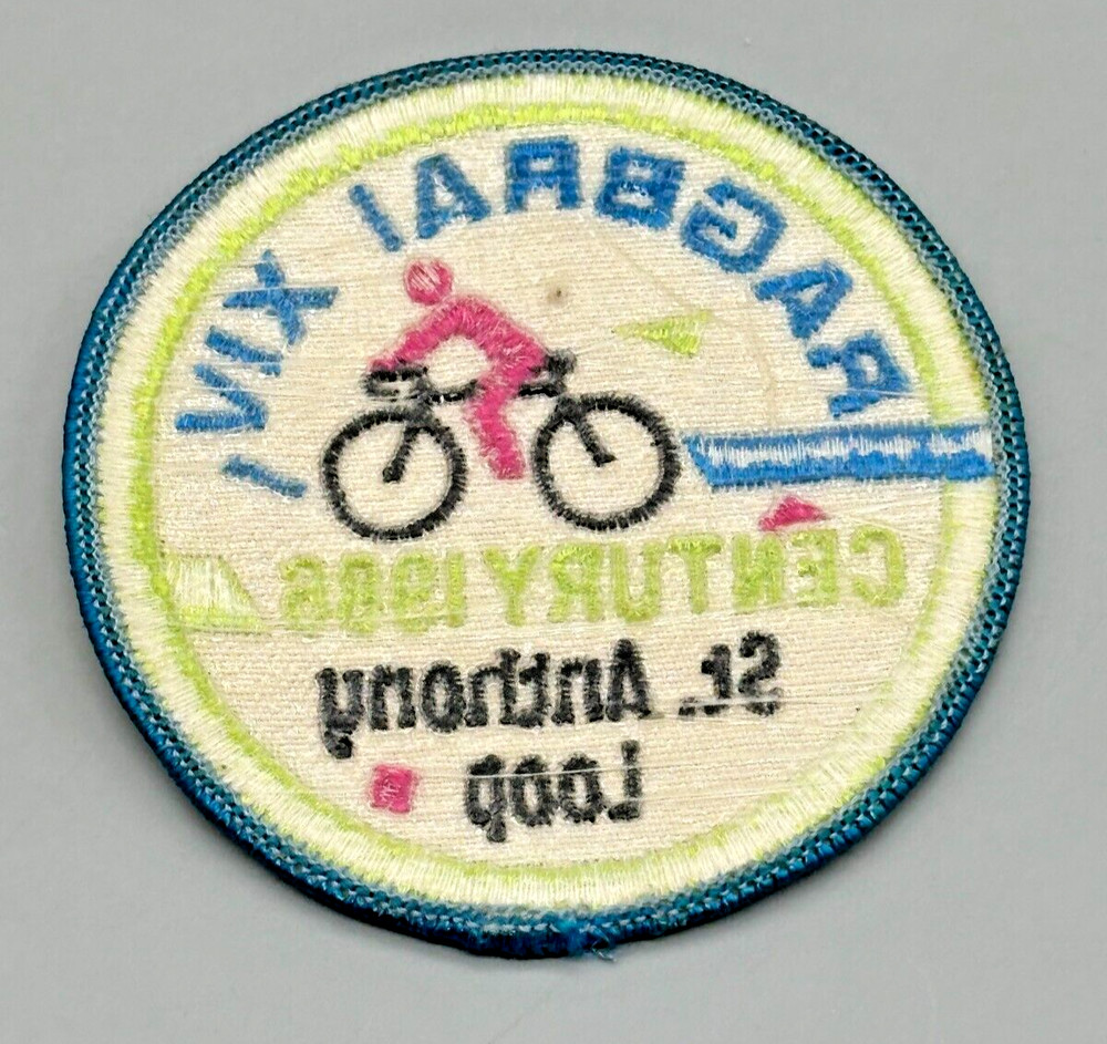1986 Iowa RAGRAI XIV Patch 3" Diameter!
