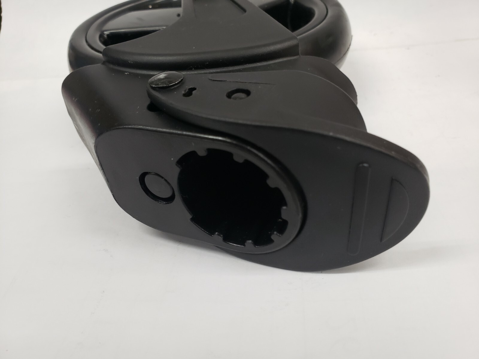 Unbranded 5-1/2" x 1" Plastic Locking Caster Wheel for 1-1/4" Splined Shaft