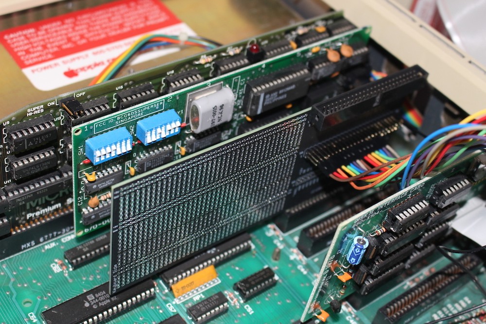 Apple II peripheral card prototyping PCB classic computer
